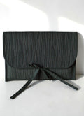 Minimalist Quilted Laptop Sleeve 13 14 inch | Dark Green Khaki Case